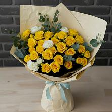 Букет цветов из:  Розы в Мегете