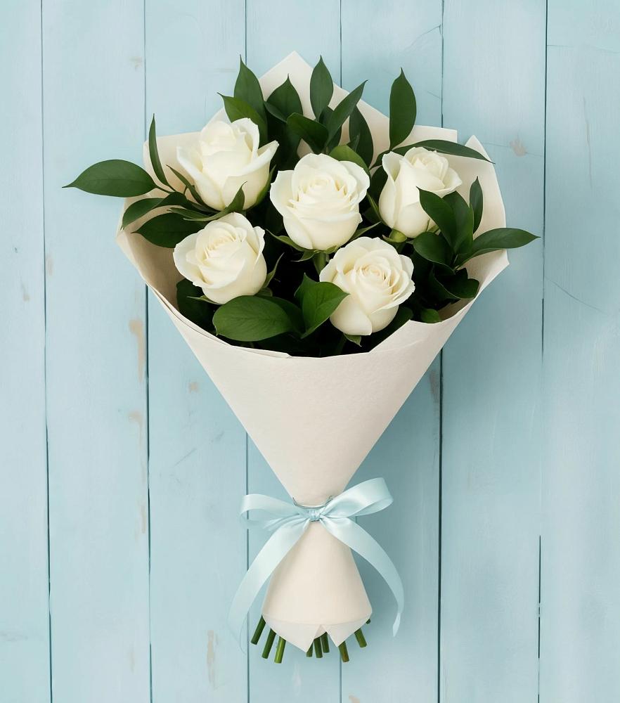 Букет цветов из: Розы в Мегете