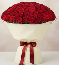 Букет 101 Красная роза Милано #REPLACE_PRED# Мегете
