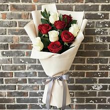 Букет цветов из:  Розы в Мегете
