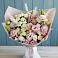 Букет цветов из: Альстромерии и Розы в Мегете