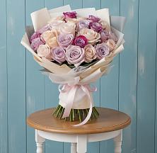 Букет цветов из:  Розы #REPLACE_PRED# Мегете