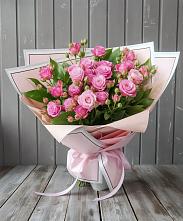 Букет Розовый кустик в Мегете