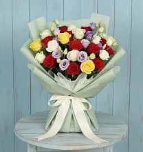 Букет цветов из:  Розы в Мегете