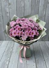 Букет цветов из:  Хризантемы #REPLACE_PRED# Мегете