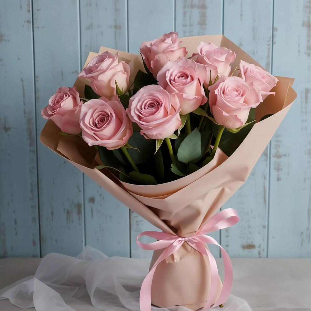 Букет цветов из: Розы в Мегете