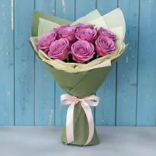 Букет Розы Фёрст Леди в Мегете