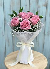 Букет цветов из:  Розы #REPLACE_PRED# Мегете