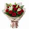 Букет цветов из: Лилии и Розы в Мегете