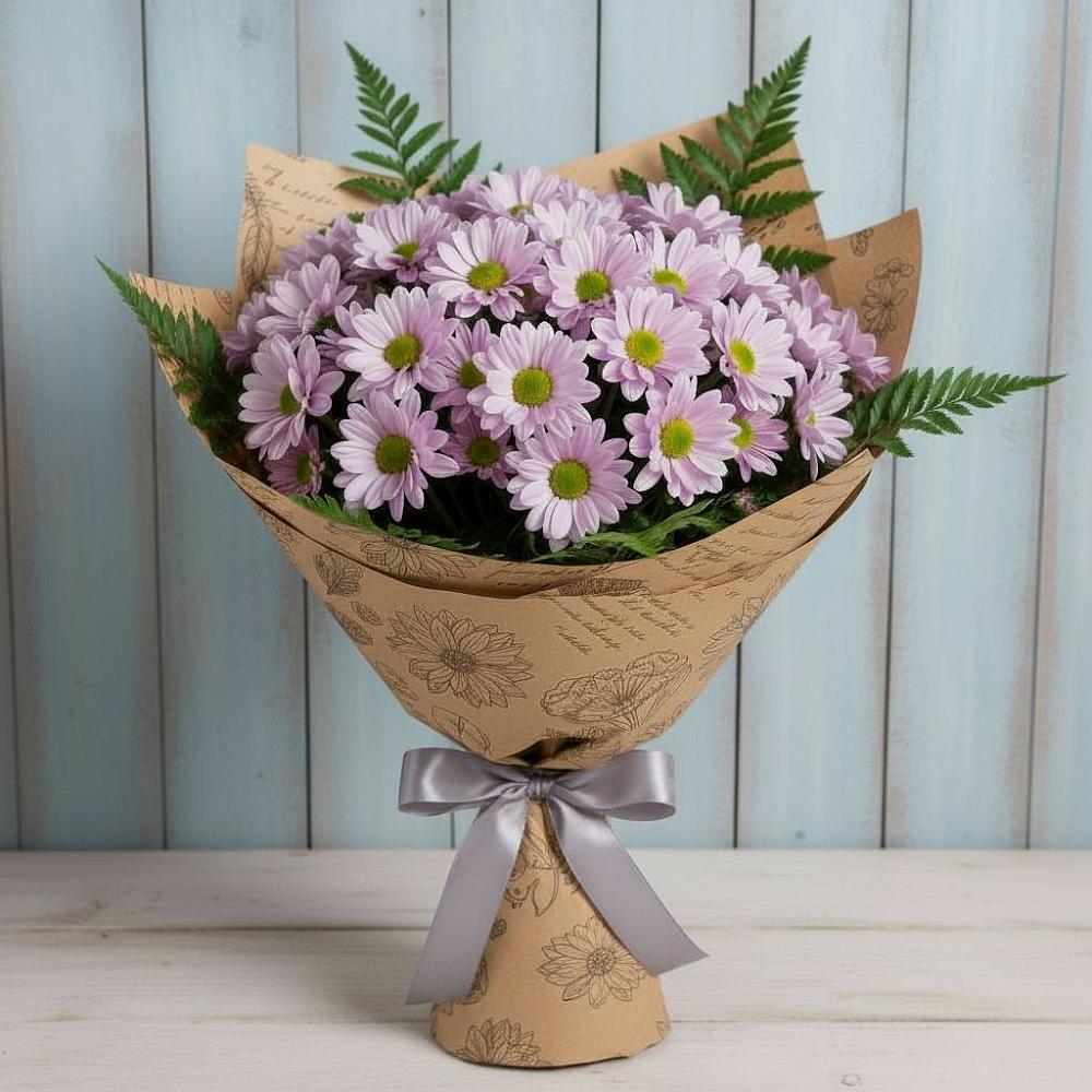 Букет цветов из: Хризантемы в Мегете