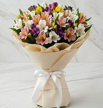 Букет цветов из:  Альстромерии в Мегете