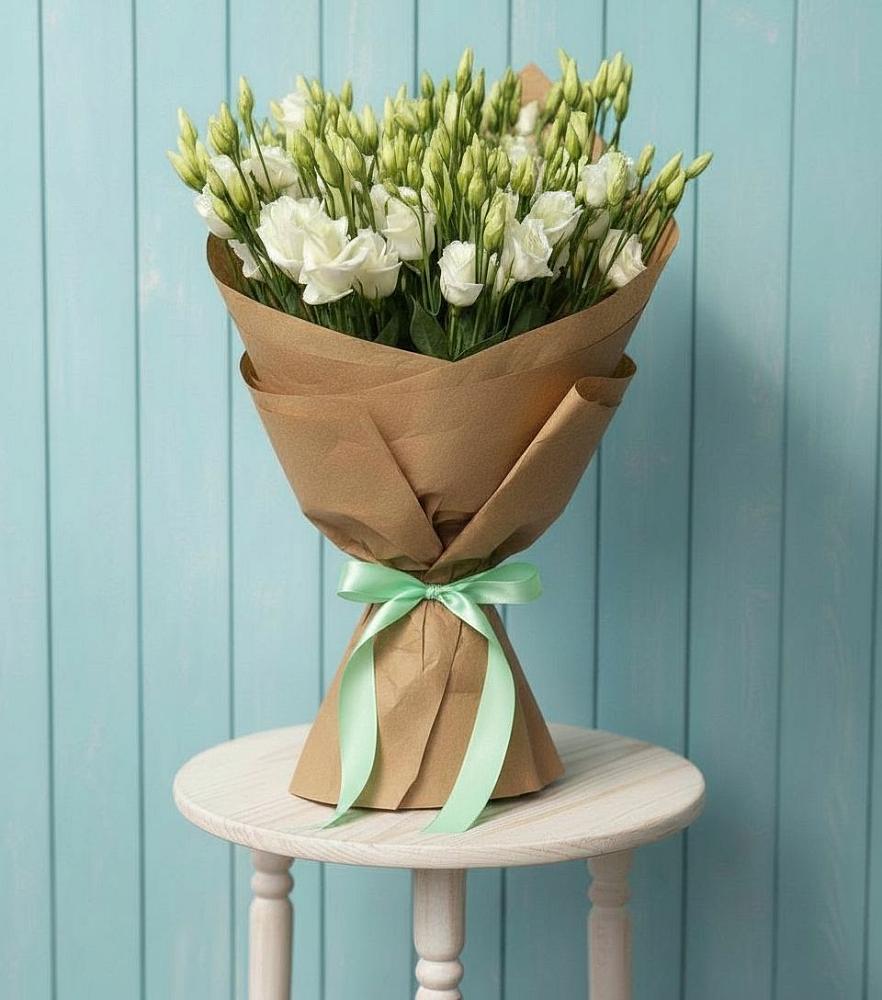 Букет цветов из: Лизиантусы в Мегете