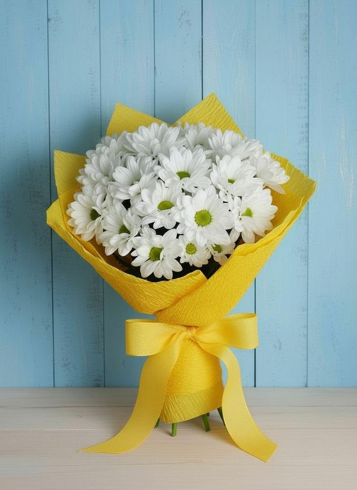 Букет цветов из: Хризантемы в Мегете