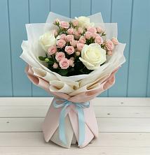 Букет цветов из:  Розы в Мегете