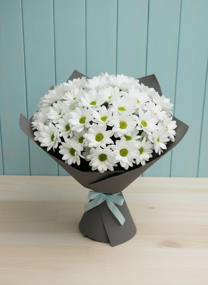 Букет цветов из: Хризантемы в Мегете