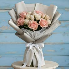 Букет цветов из:  Розы в Мегете