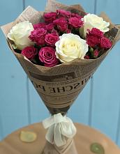 Букет цветов из:  Розы в Мегете