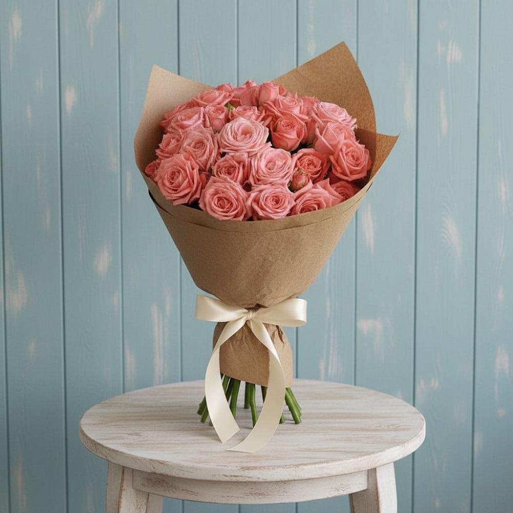 Букет цветов из: Розы в Мегете