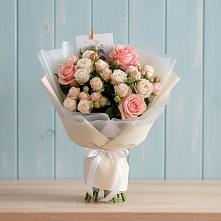 Букет цветов из:  Розы в Мегете