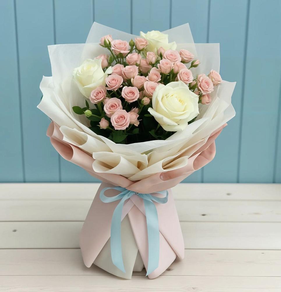 Букет цветов из: Розы в Мегете