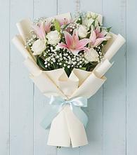 Букет цветов из:  Лилии в Мегете